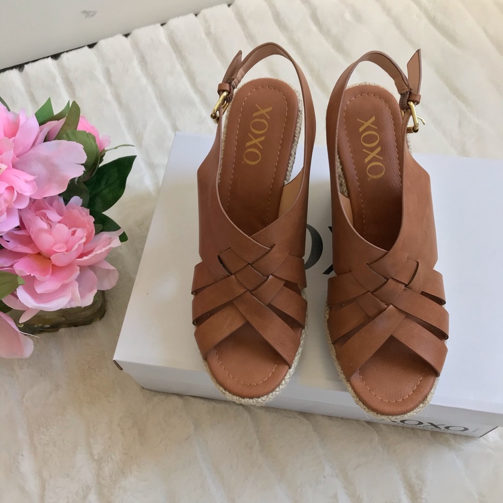 🆕XOXO Footwear Lazaro Wedge Sandal - Picture 4 of 7